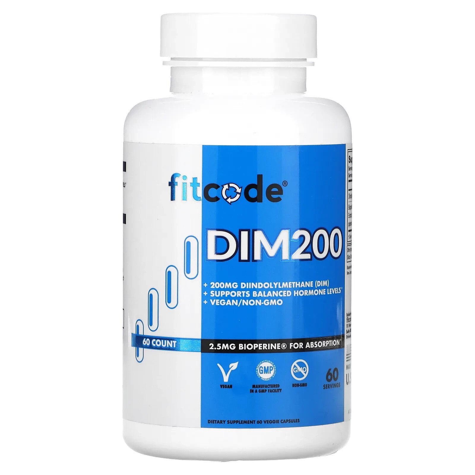 Купить FITCODE Дииндолилметан (200 мг), 60 капсул выгодно на Beautery ...