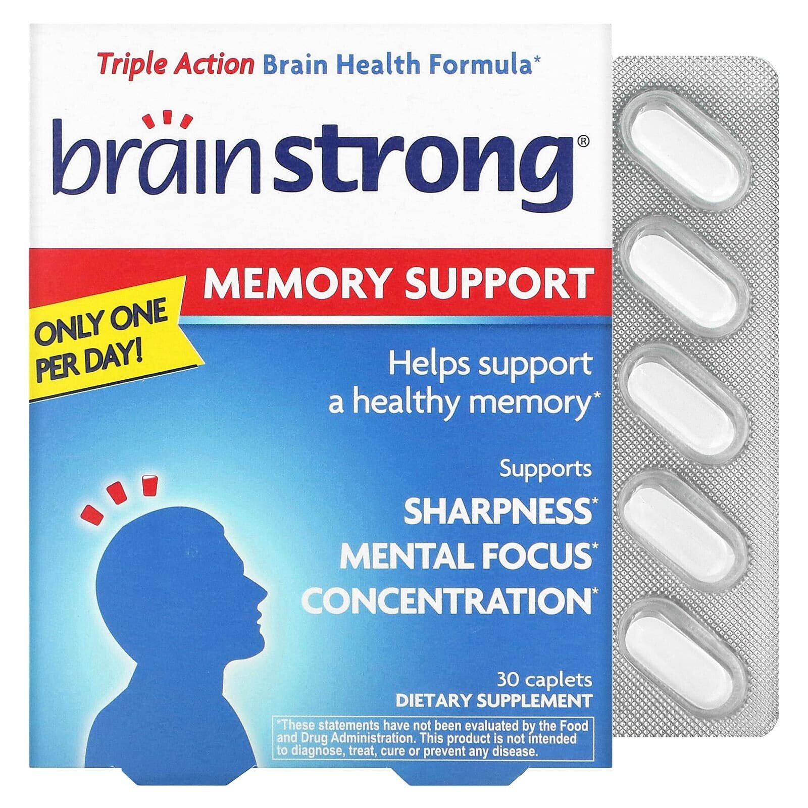 Brainstrong Купить BrainStrong Средство для улучшения памяти, 30 капсул выгодно на ...