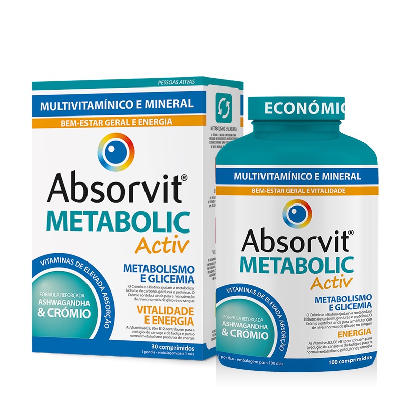 Купить Absorvit БАД Absorvit Metabolic Activ, 100 табл выгодно на ...